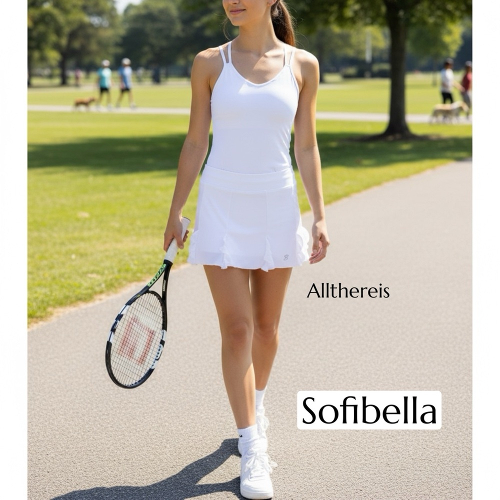 NWT Sofibella Cascade skort S - Picture 3 of 16